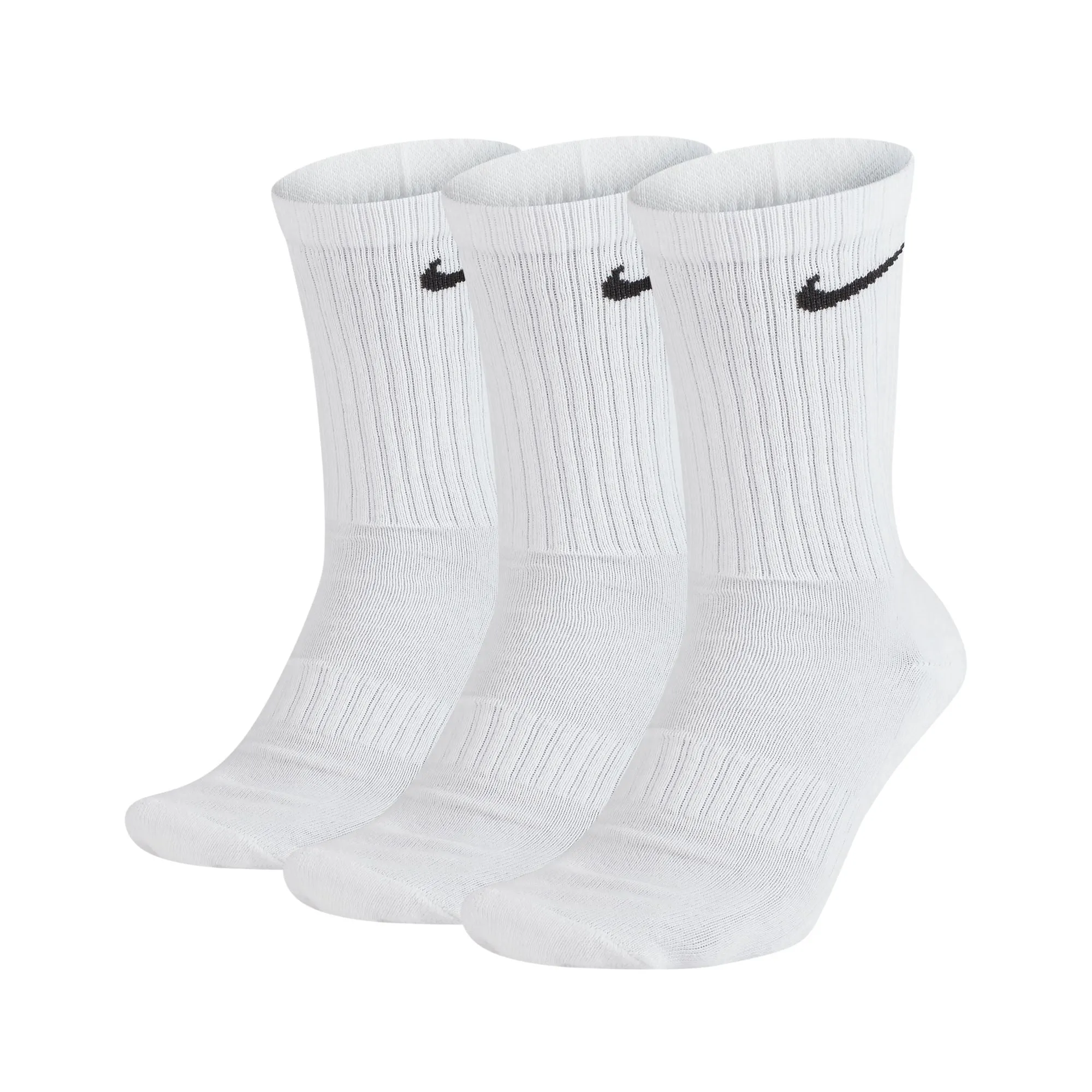 3 Pack Everyday Cushioned Crew Socks