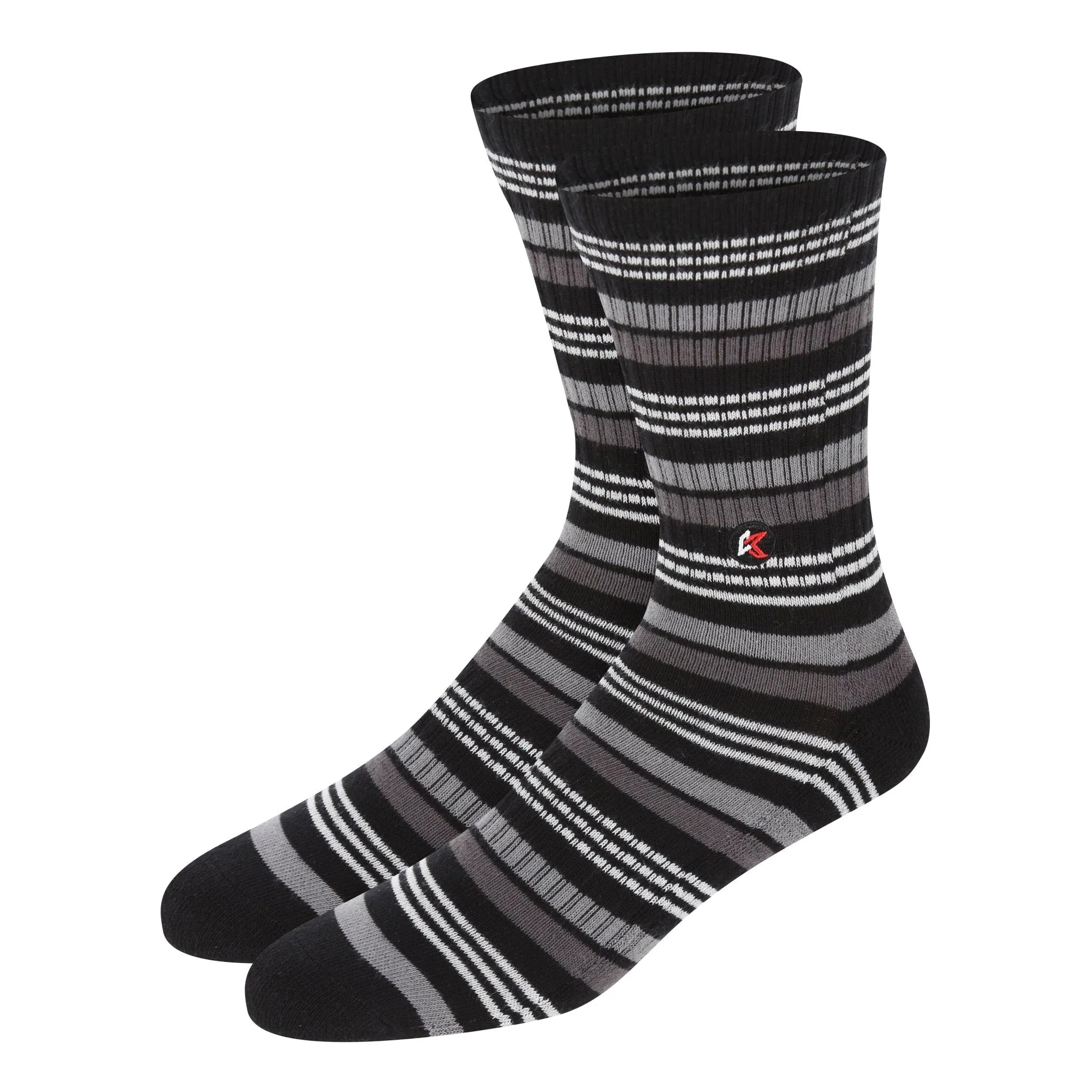 3 Pack Stripe Crew Sock