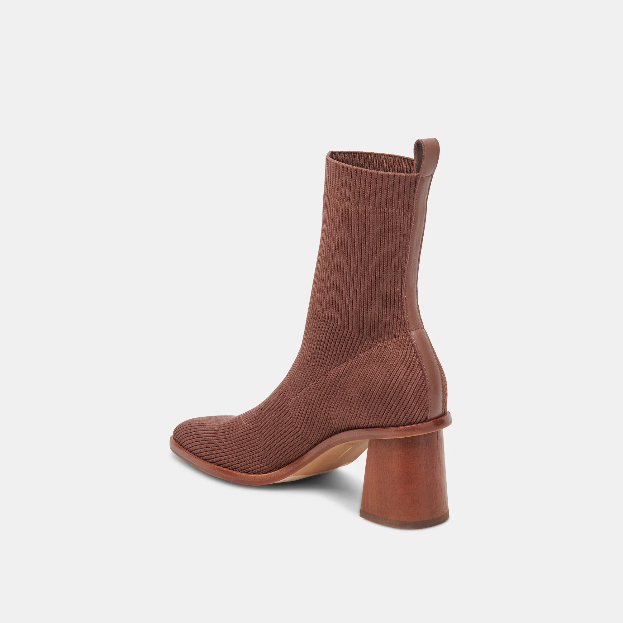 ALAYA BOOTIES BROWN KNIT