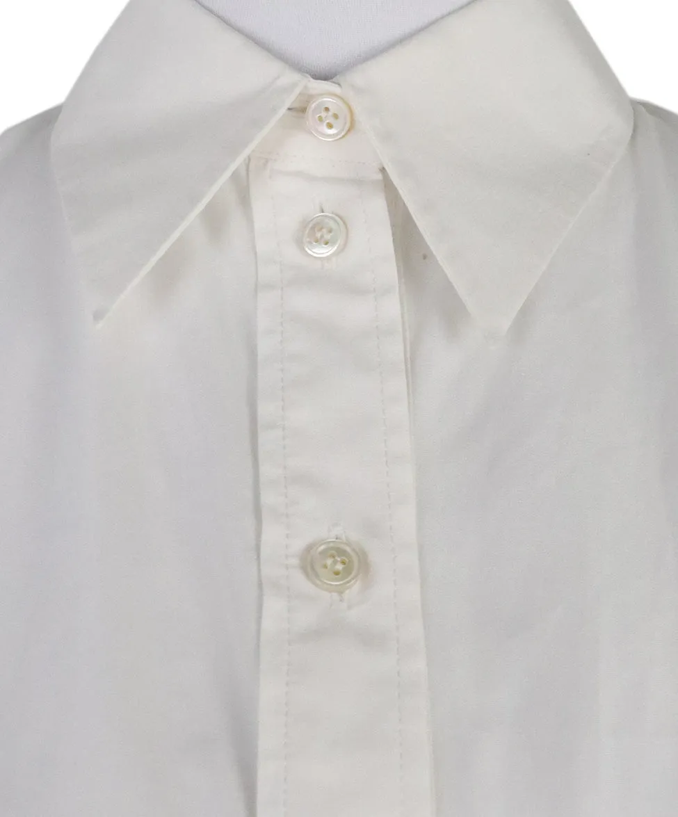 Alexander McQueen White Cotton Shirt sz 4