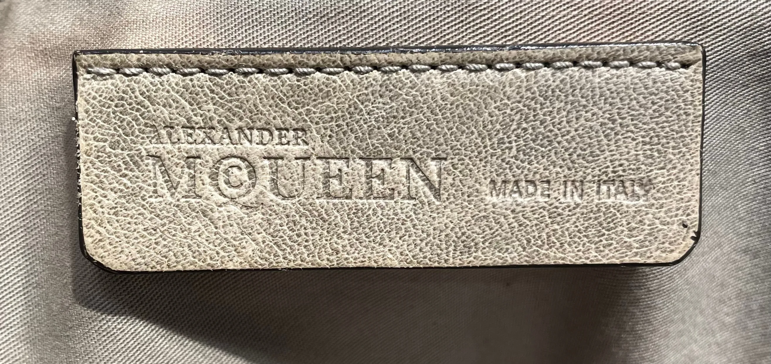 Alexander McQueen/Hand Bag/OS/Leather/BEG/