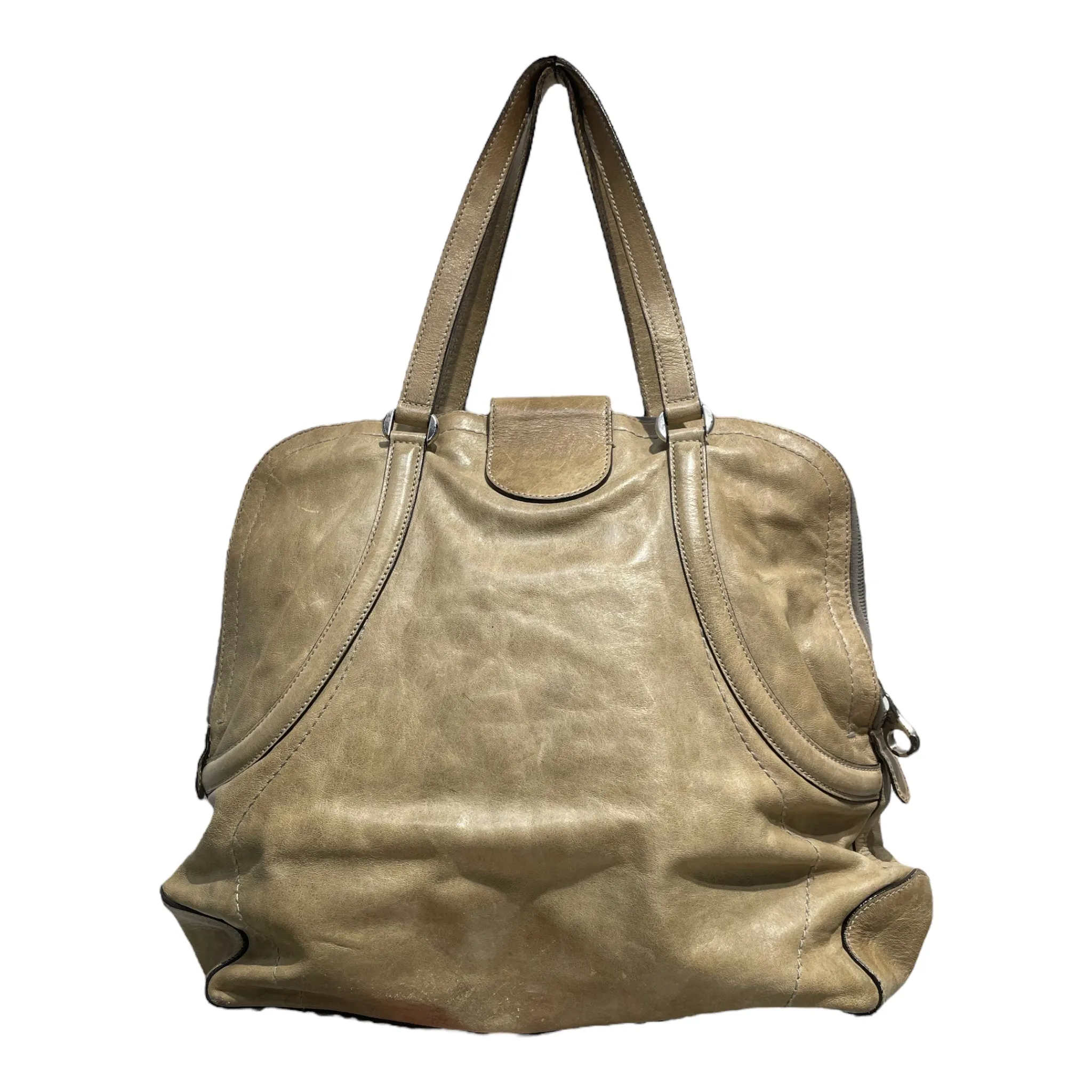 Alexander McQueen/Hand Bag/OS/Leather/BEG/