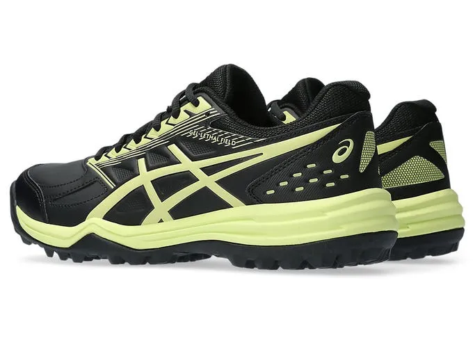 Asics Mens Gel Lethal Field Turf and Hockey Shoe - Black/Glow Yellow