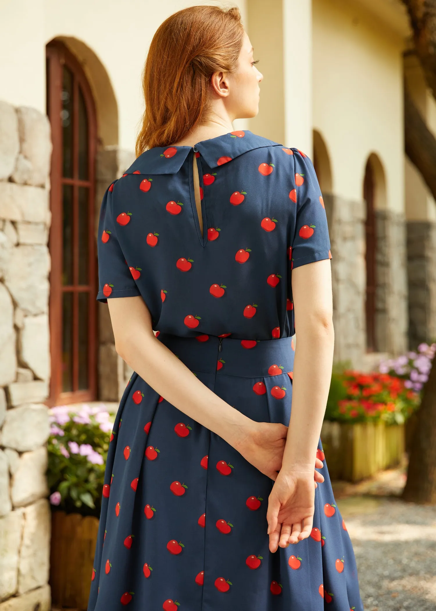 At the Sock Hop Collar Blouse