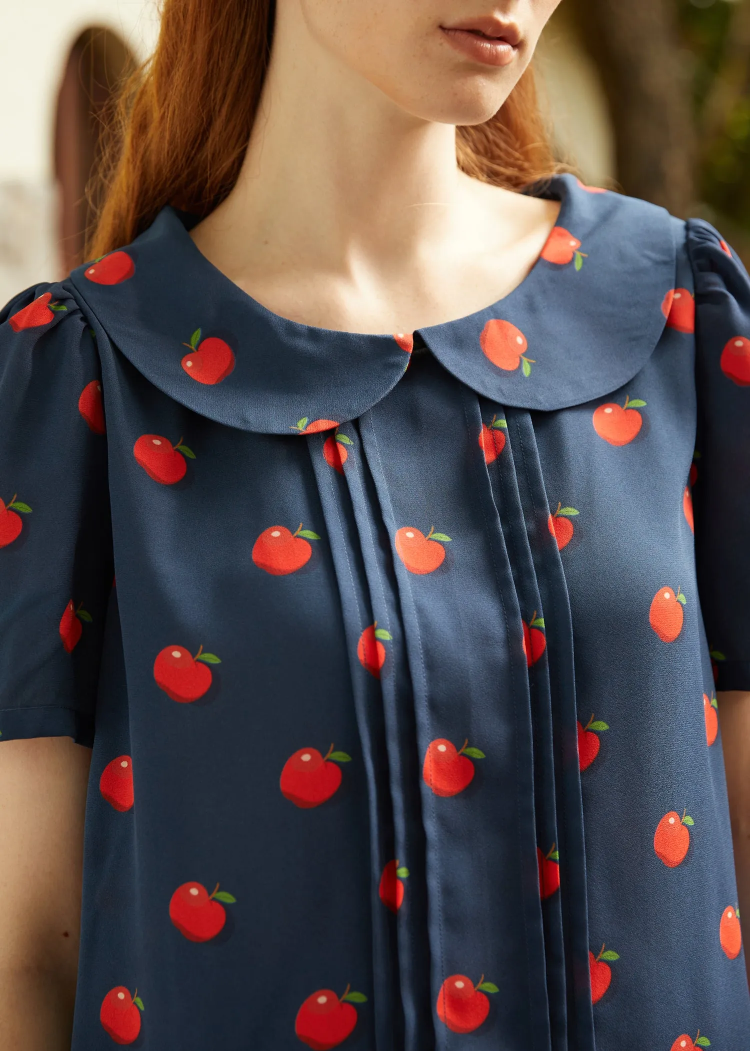 At the Sock Hop Collar Blouse