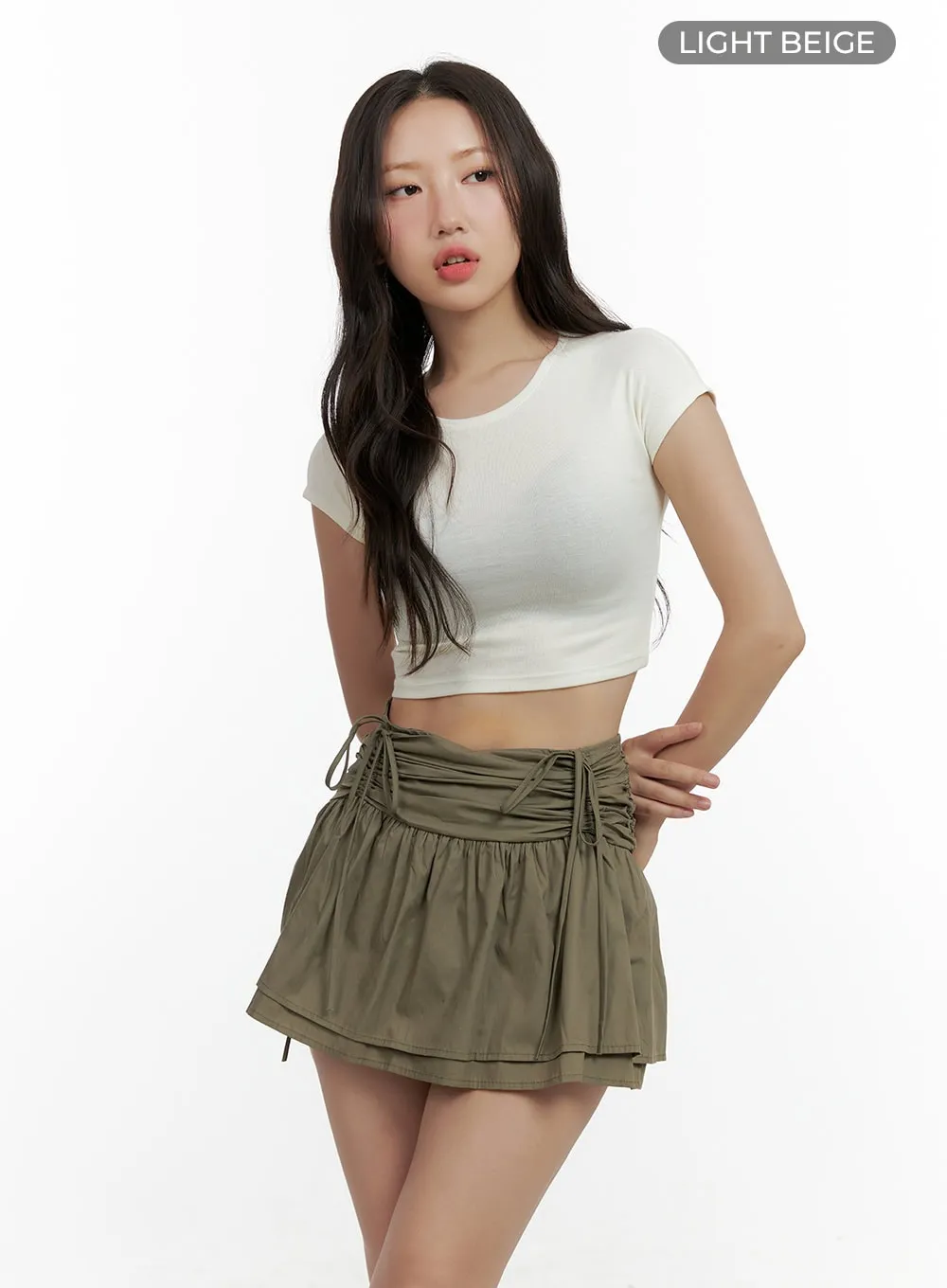 Basic Cotton Crop Top CL410