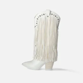 Botas Coachella blancas