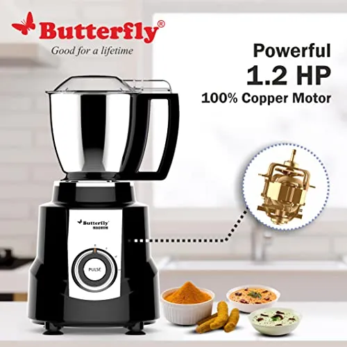 Butterfly Magnum 1.2 HP Mixer Grinder 3 Jar