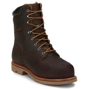 Chippewa Men's Serious  8 Comp Toe WP Metguard PR Lace-Up Work Boot - 72311