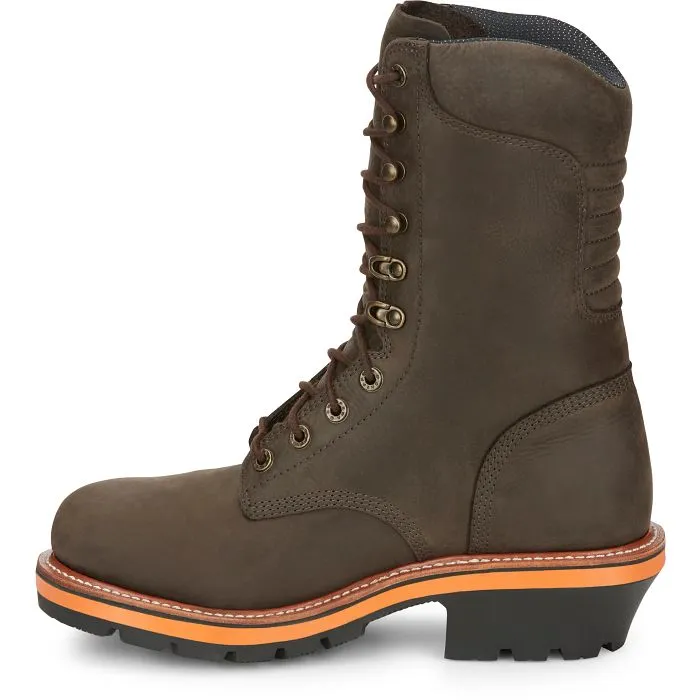 Chippewa Men's Thunderstruck 10 Soft Toe Work Boot - Brown - TH1032