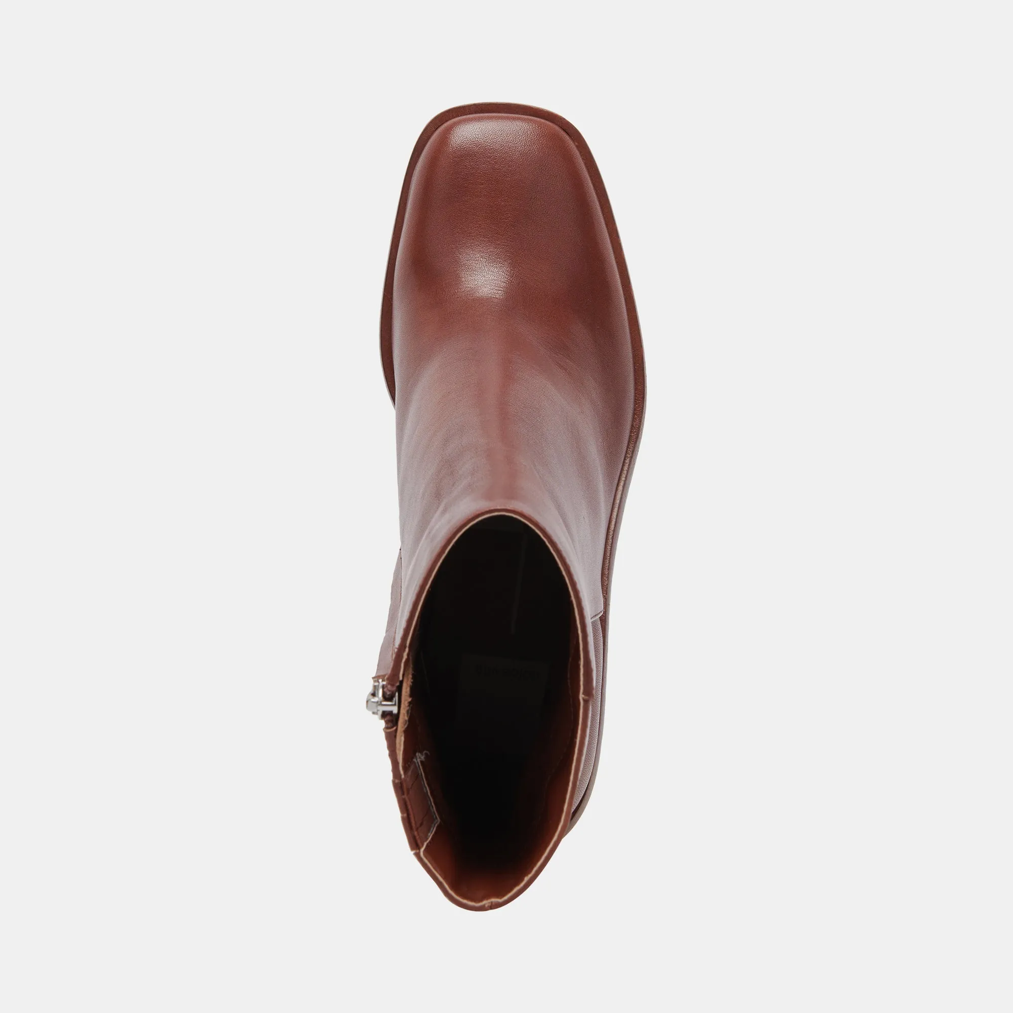 DAPPER BOOTIES RUSSET LEATHER