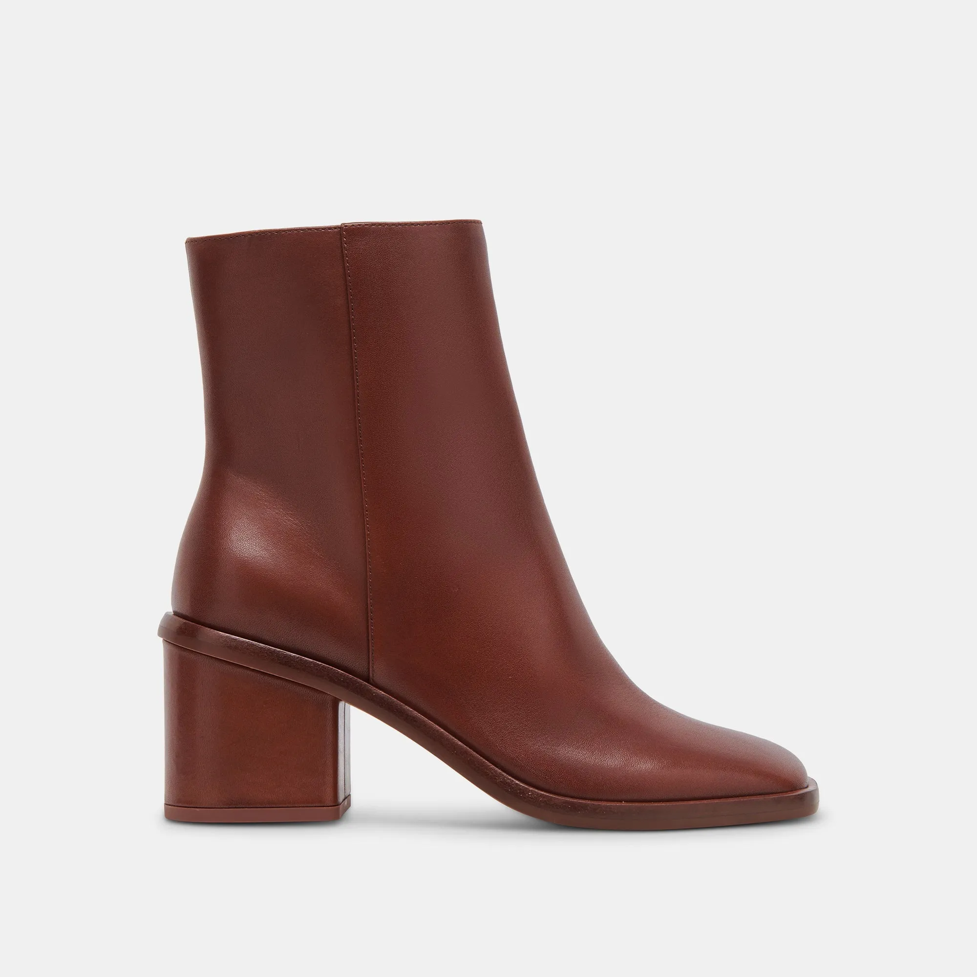 DAPPER BOOTIES RUSSET LEATHER