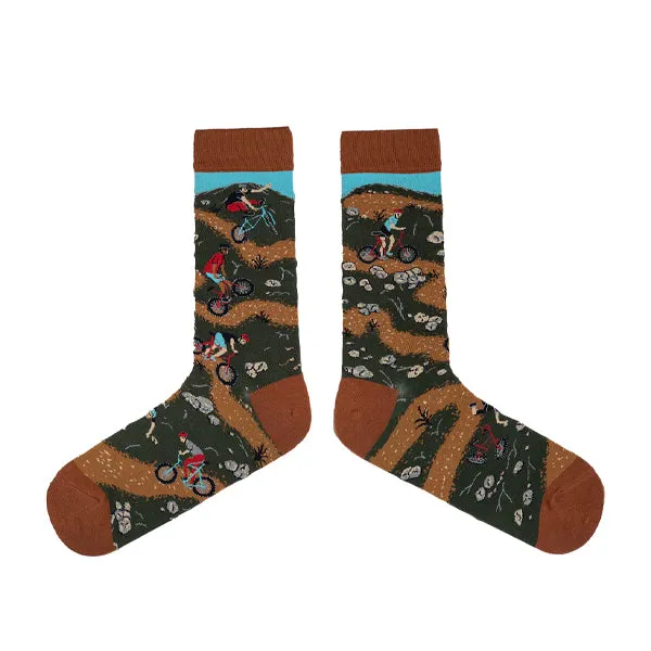 Decent Descent - Men's Socks