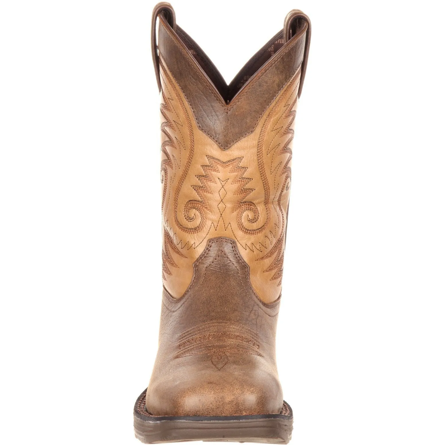 Durango Men's Ultra-Lite 11" Square Toe Western Boot - Brown - DDB0109