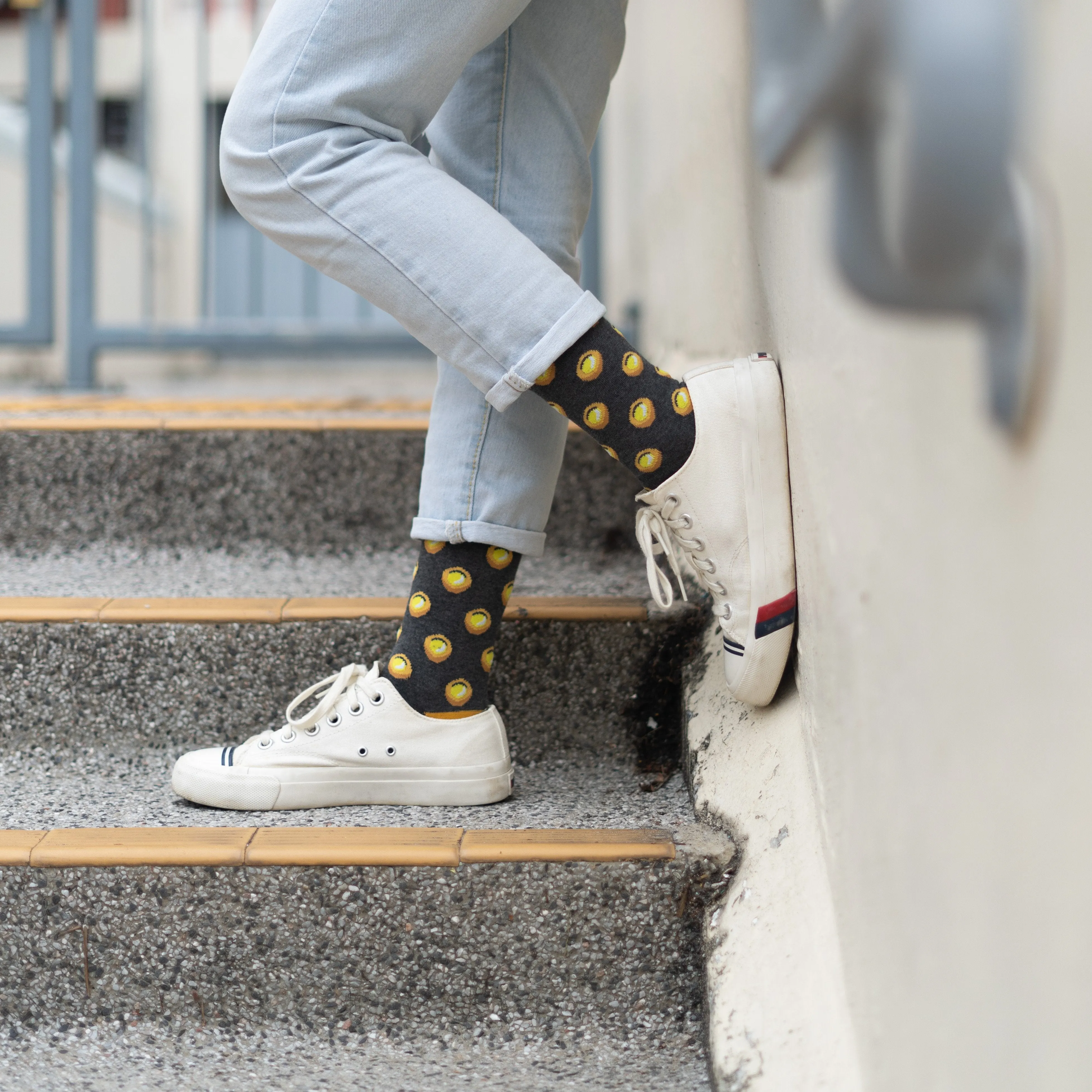 Egg Tart Socks