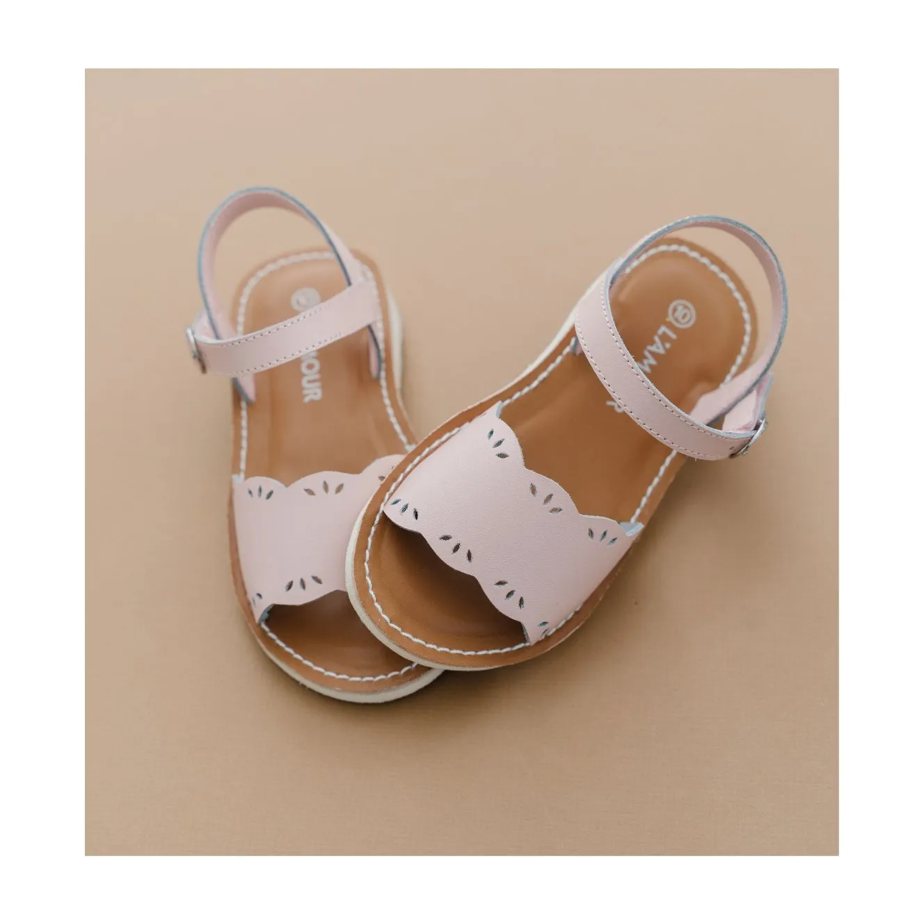 Ella Scalloped Sandal