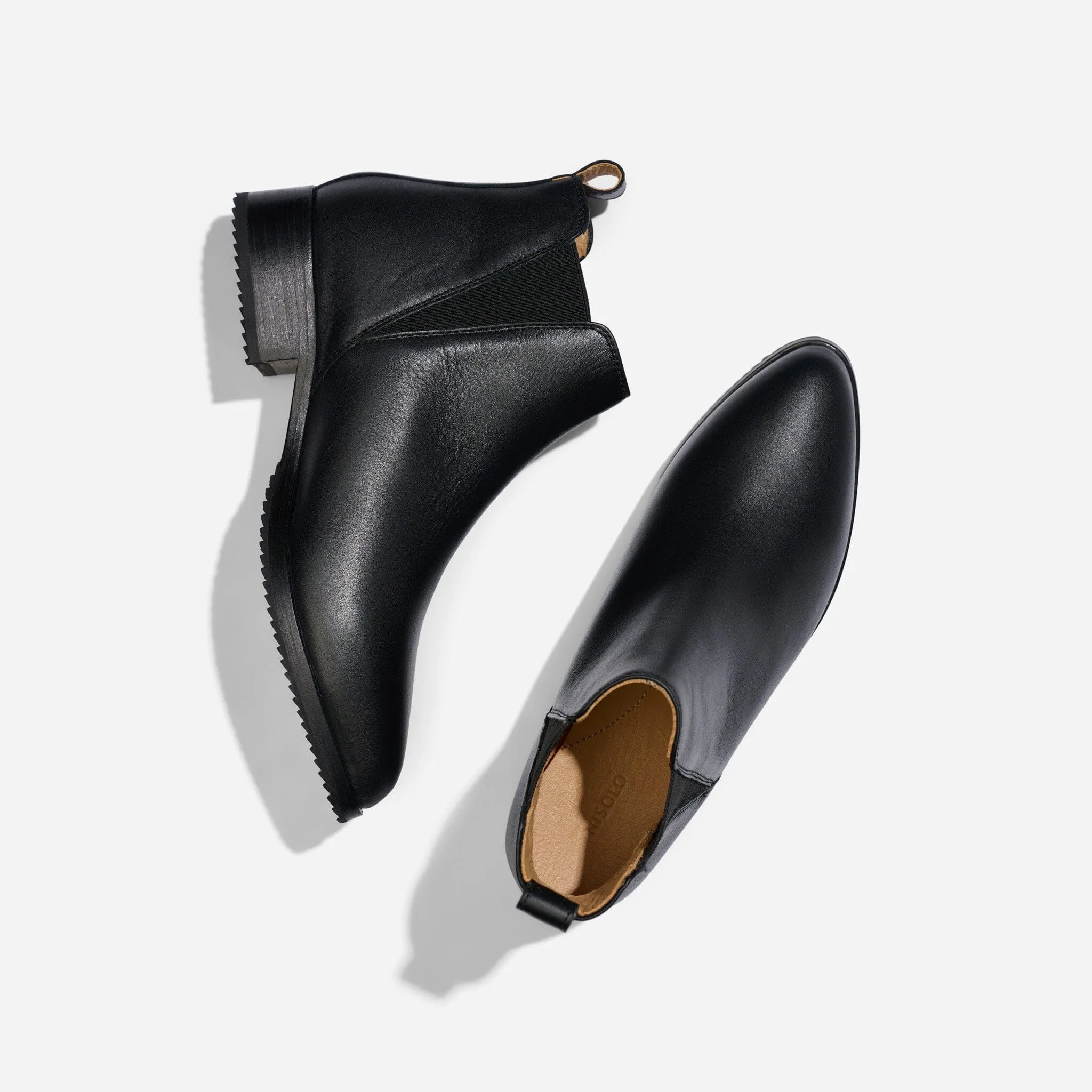 Eva Everyday Chelsea Boot Black/Black