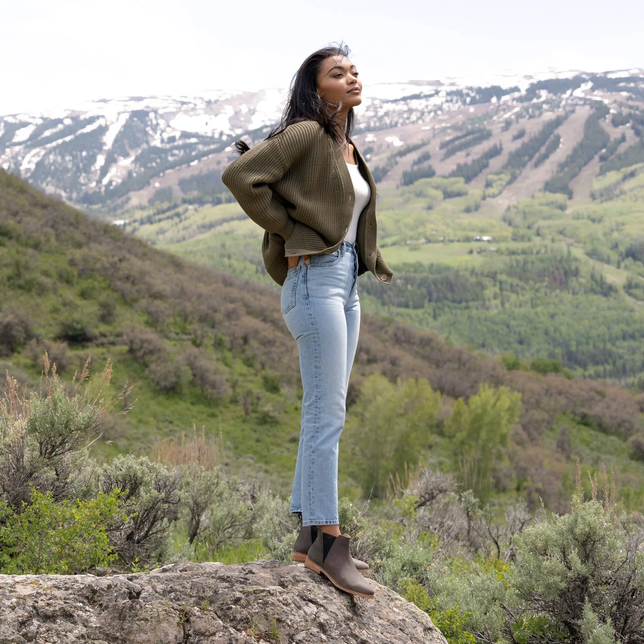 Eva Everyday Chelsea Boot Grey