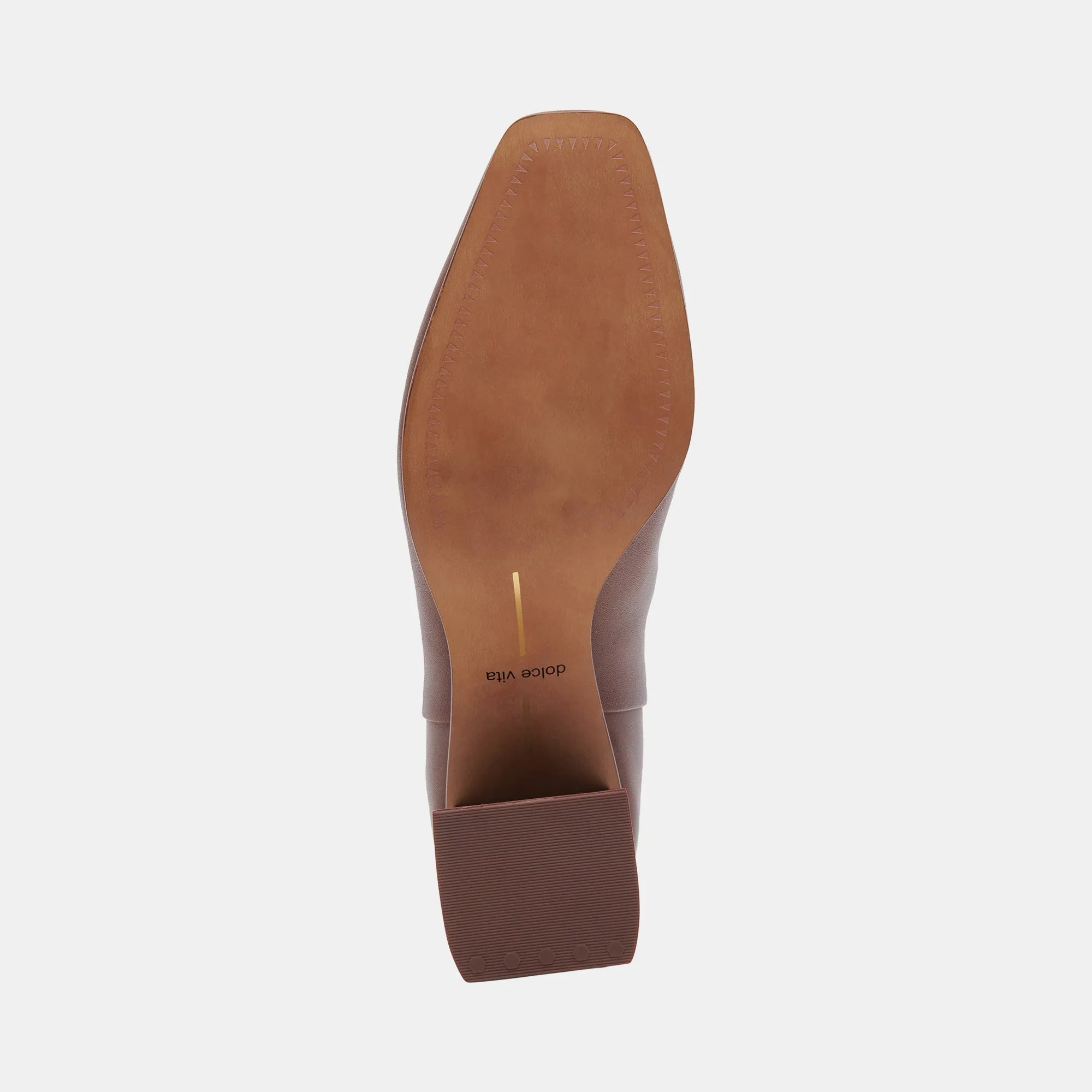 FIFI H2O WIDE BOOTIES CHOCOLATE LEATHER