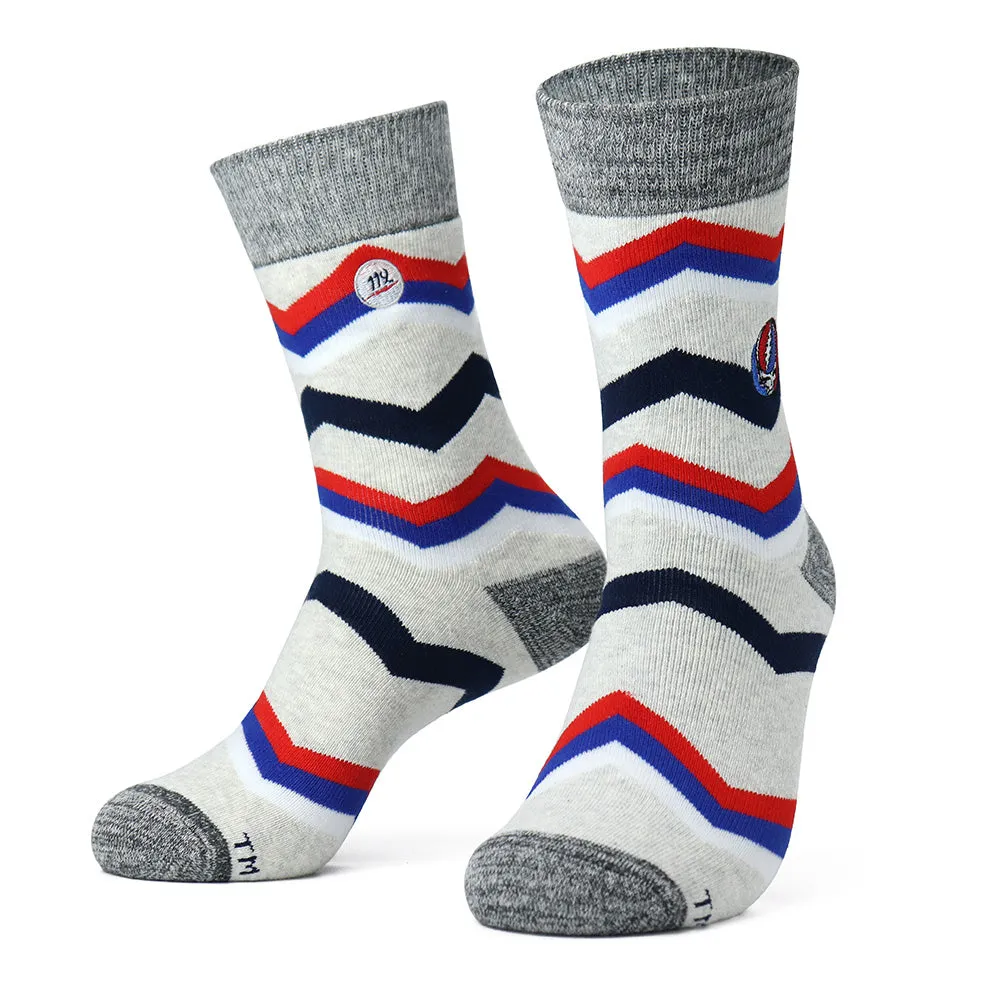 Grateful Dead | Socks | Zig Zag Steal Your Face