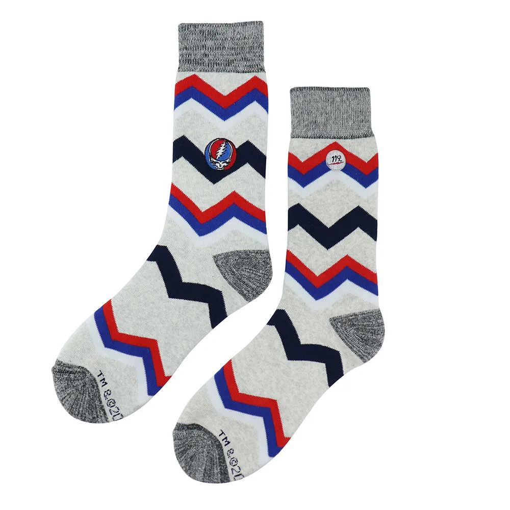 Grateful Dead | Socks | Zig Zag Steal Your Face