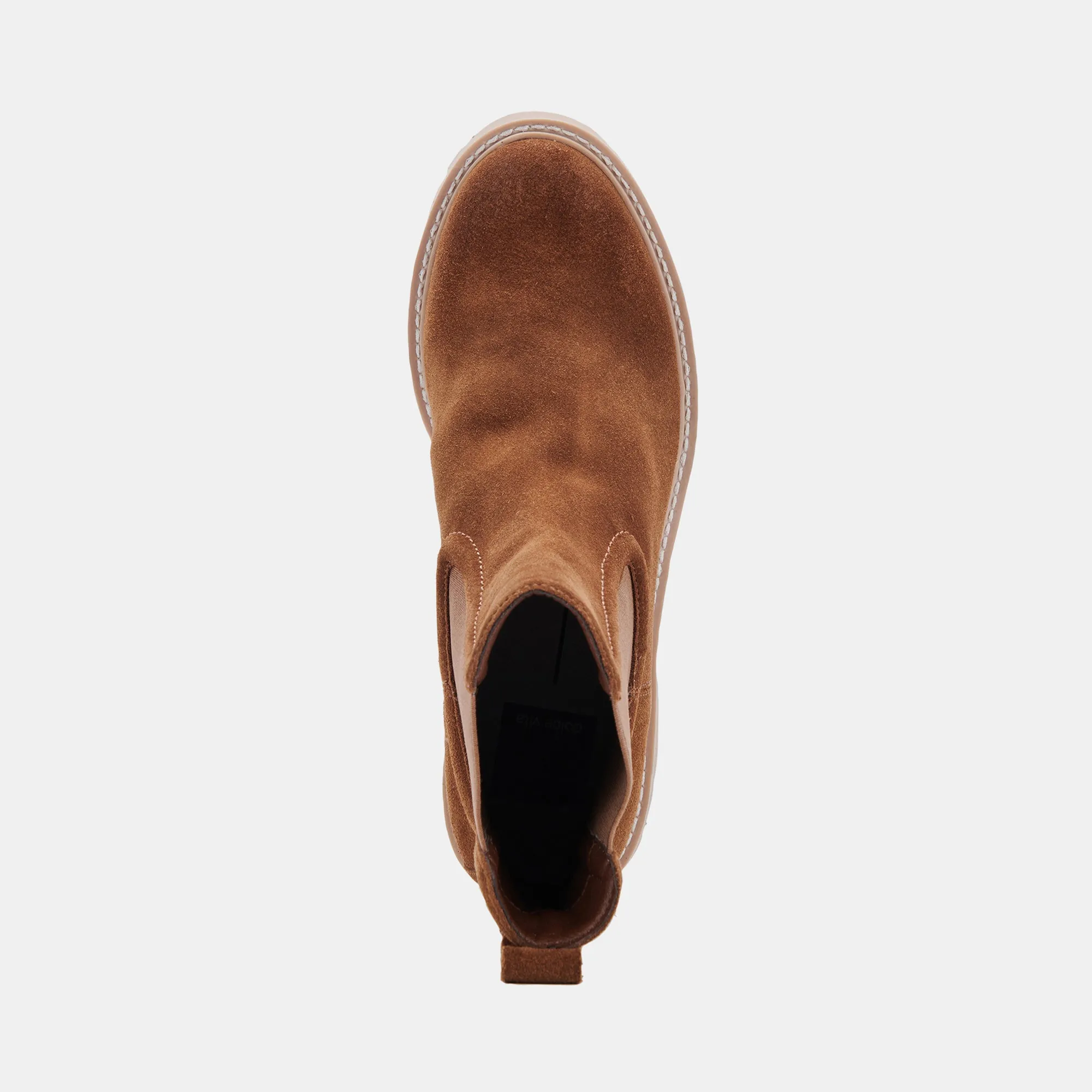 HAWK H20 WIDE BOOTIES DK BROWN SUEDE