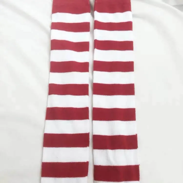 JAPANESE COS STRIPED KNEE SOCKS BY64023