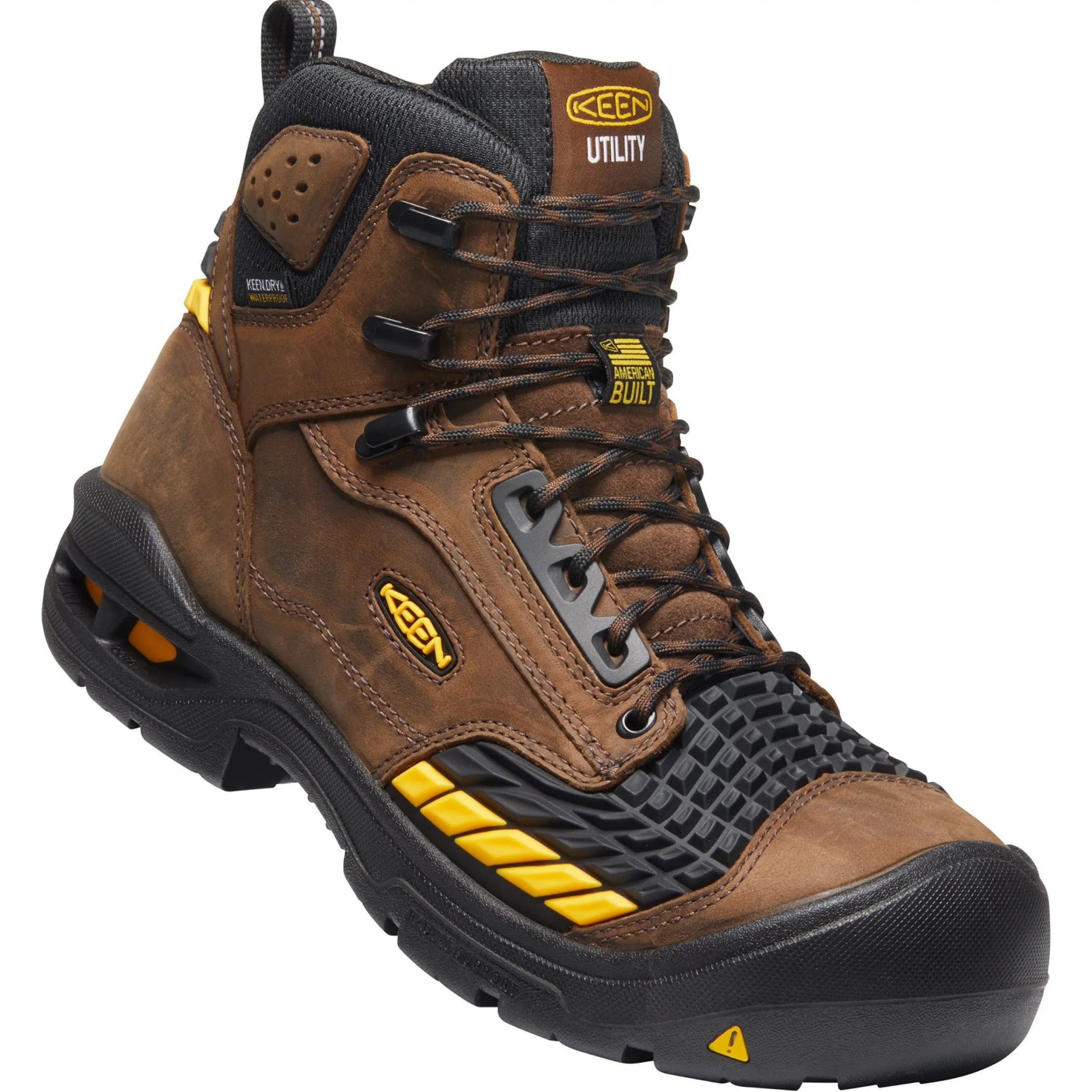 Keen Utility Men's Troy 6" Carbon-Fiber Toe USA Built WP Work Boot - 1025696