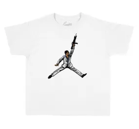 Kids Legend Blue 11 Shirt - Air Tony - White