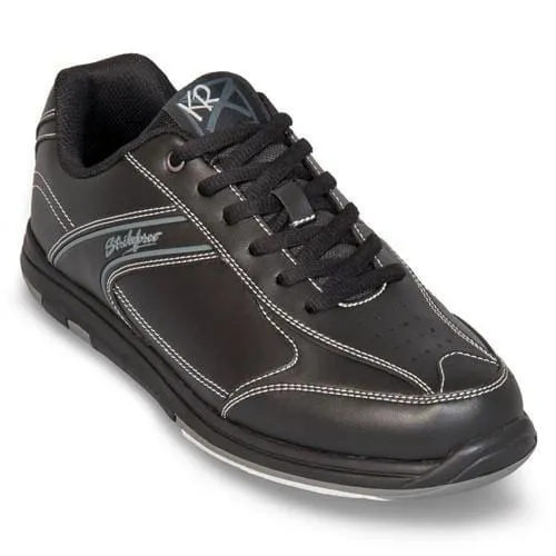 KR Strikeforce Mens Flyer Bowling Shoes Wide Black