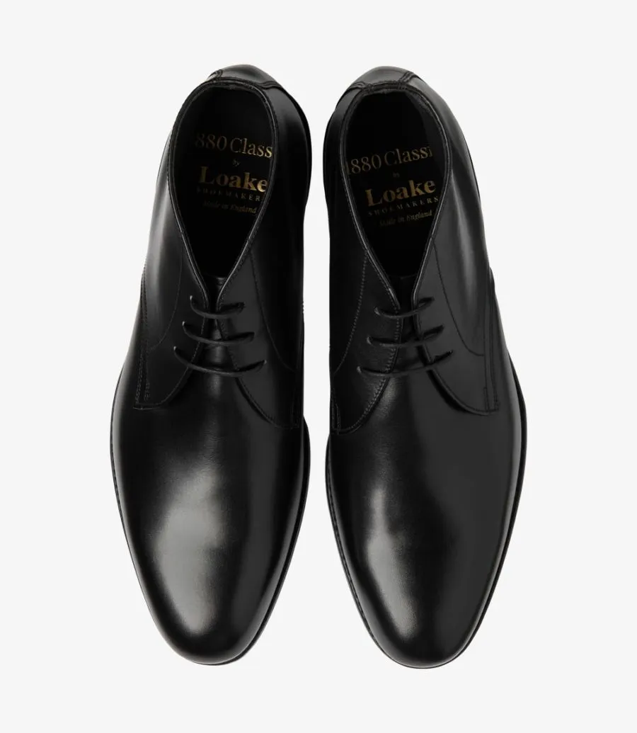 LOAKE Deangate Chukka Boot - Carbon Black