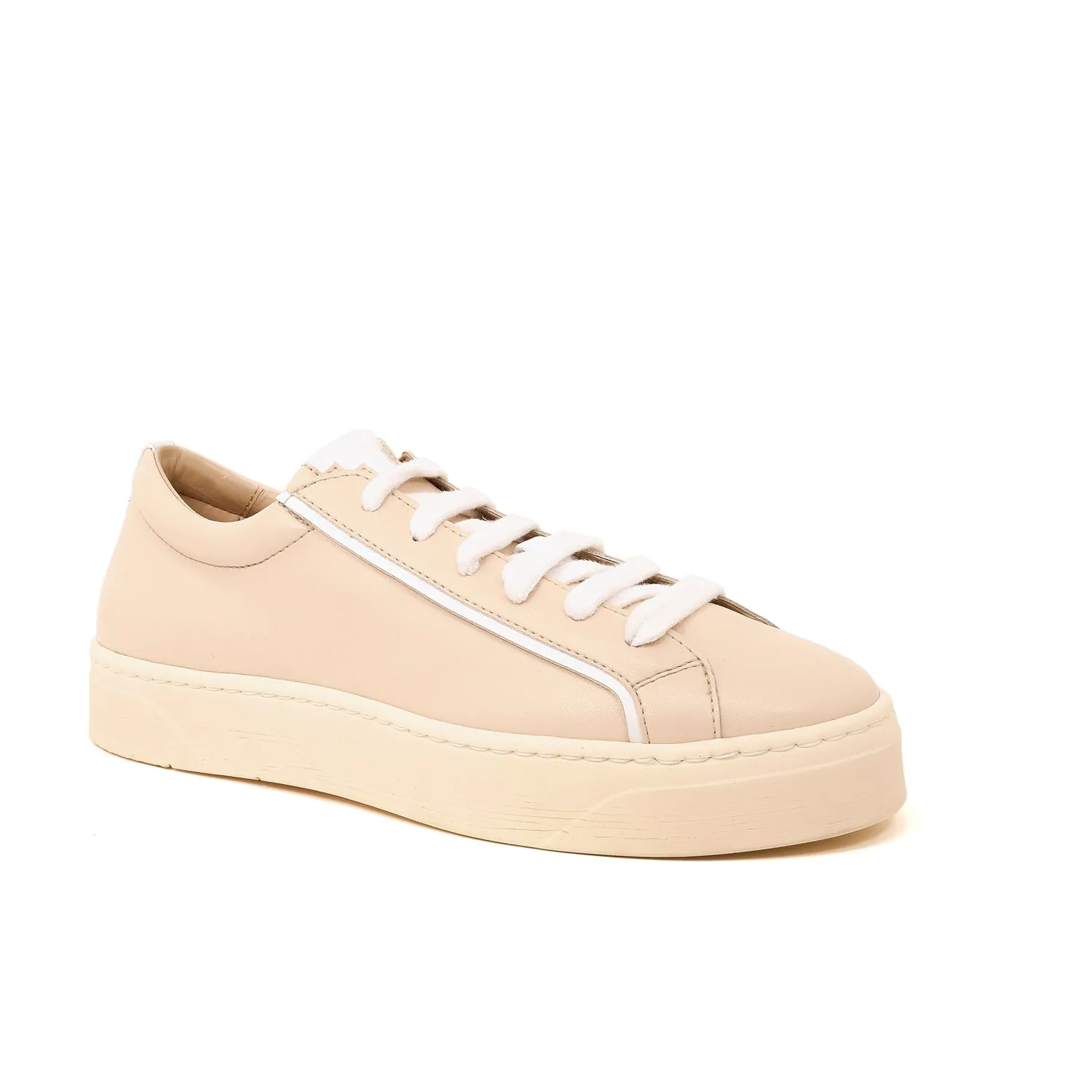 MEL sand/white vegan apple leather sneakers