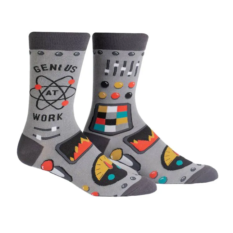 Men's Genius at Work Crew Socks