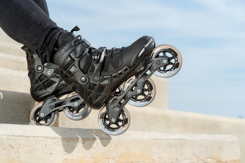 POWERSLIDE - Phuzion Argon 100 Black Fitness Inline Skates (PHUZION SALE!)