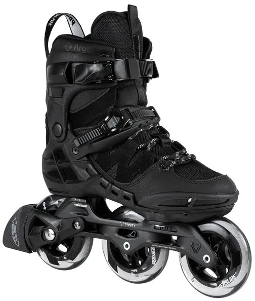 POWERSLIDE - Phuzion Argon 100 Black Fitness Inline Skates (PHUZION SALE!)