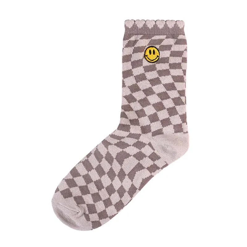 Printed Crew Socks