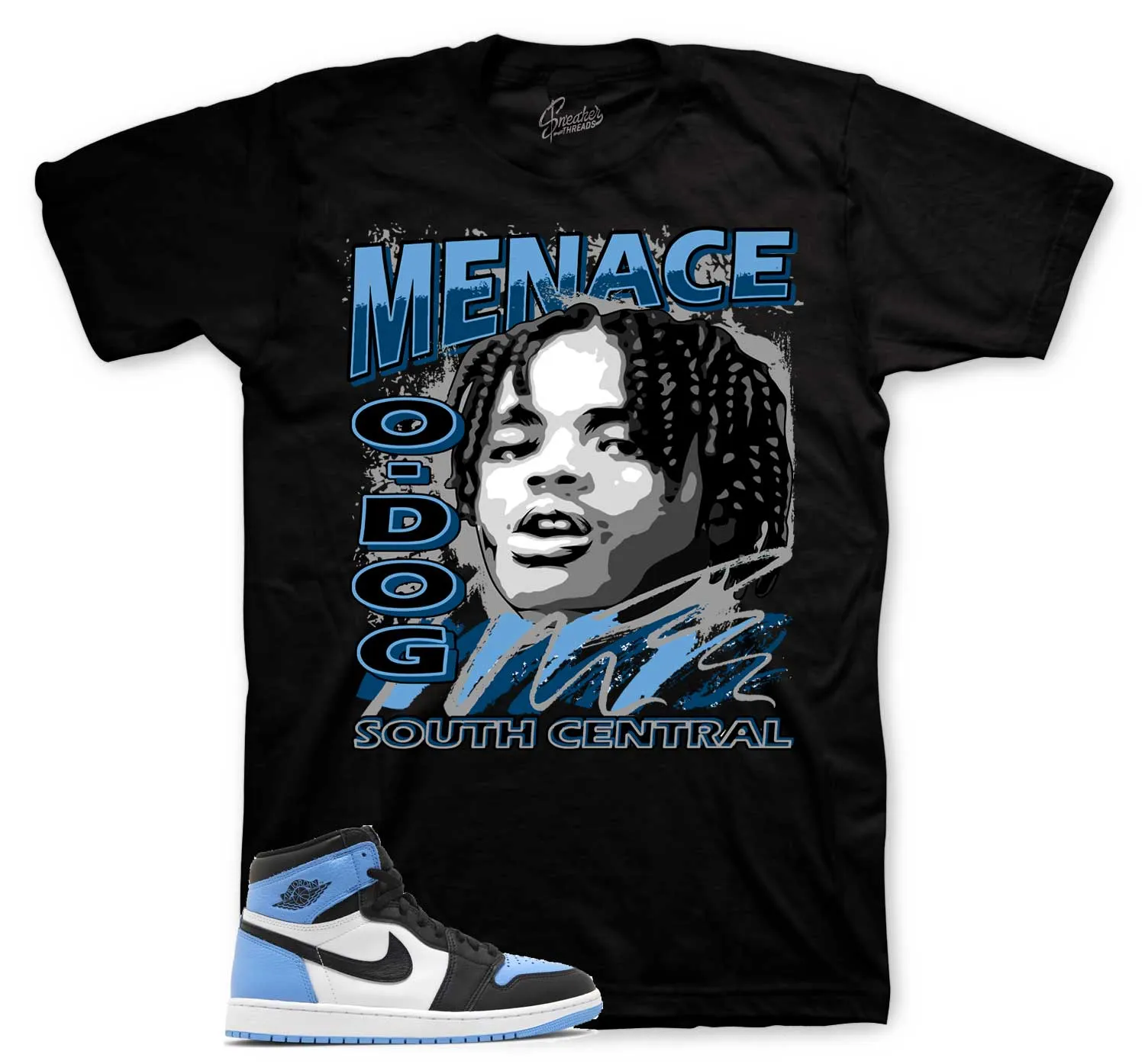 Retro 1 UNC Toe Nineties Shirt