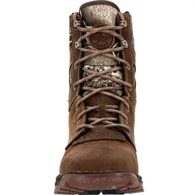 Rocky Men's Hi Wire 8 WP Slip Resist Western Hunt Boot -Earth- RKW0428