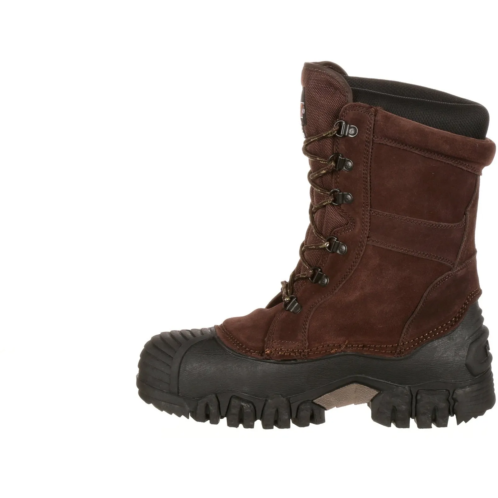 Rocky Men's Jasper Trac 10" WP 200G Ins Outdoor Boot- Brown- FQ0004799