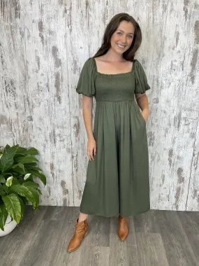 Sienna Jumpsuit - Khaki