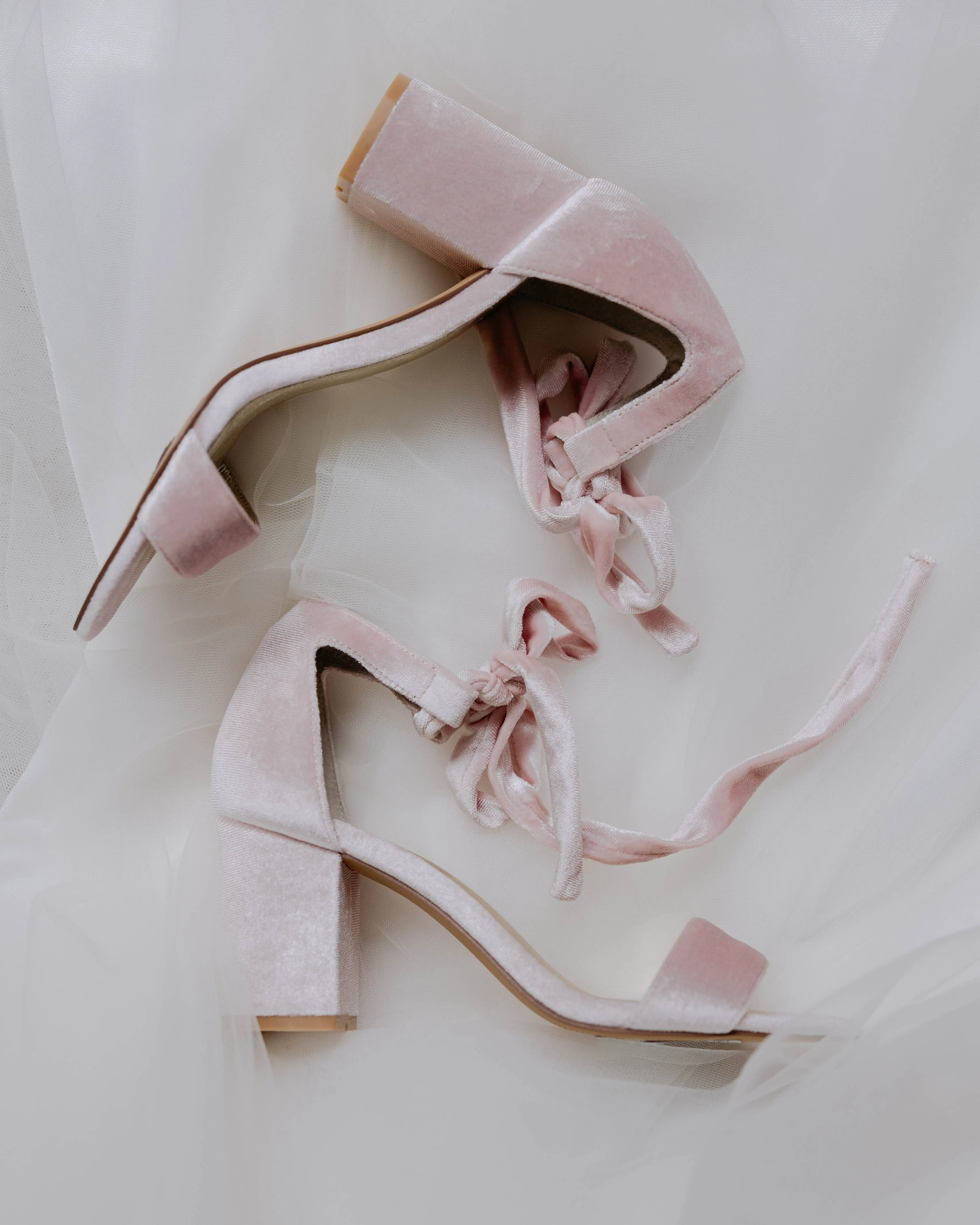 SISTER - BABY PINK BLOCK HEEL SHOES