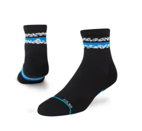 Stance Run Distort Quarter Socks