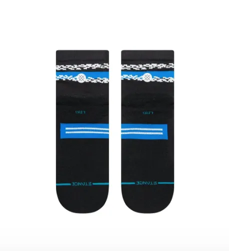 Stance Run Distort Quarter Socks