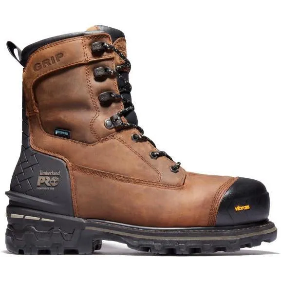 Timberland Pro Men's Boondock HD 8" Comp Toe WP Work Boot- TB0A29TG214