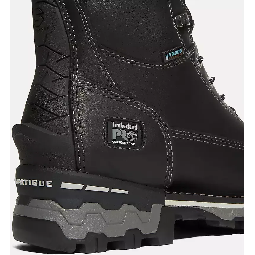 Timberland Pro Women's Boondock 8 Comp Toe WP Work Boot -Black- TB0A5R7K001