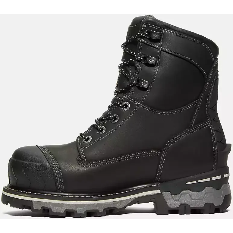 Timberland Pro Women's Boondock 8 Comp Toe WP Work Boot -Black- TB0A5R7K001