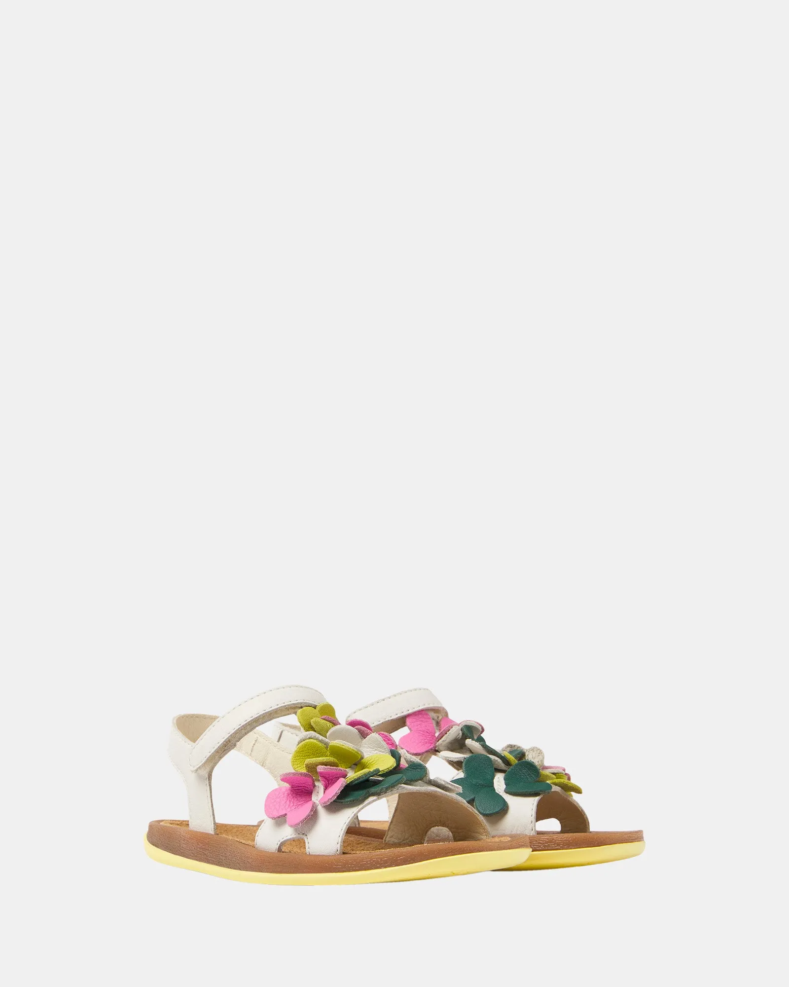 Twins Petal Sandal Youth White/Multi