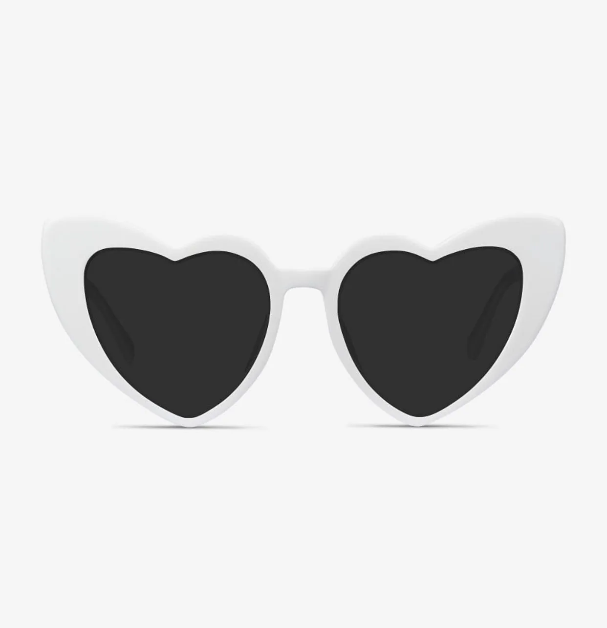 White Heart Sunglasses