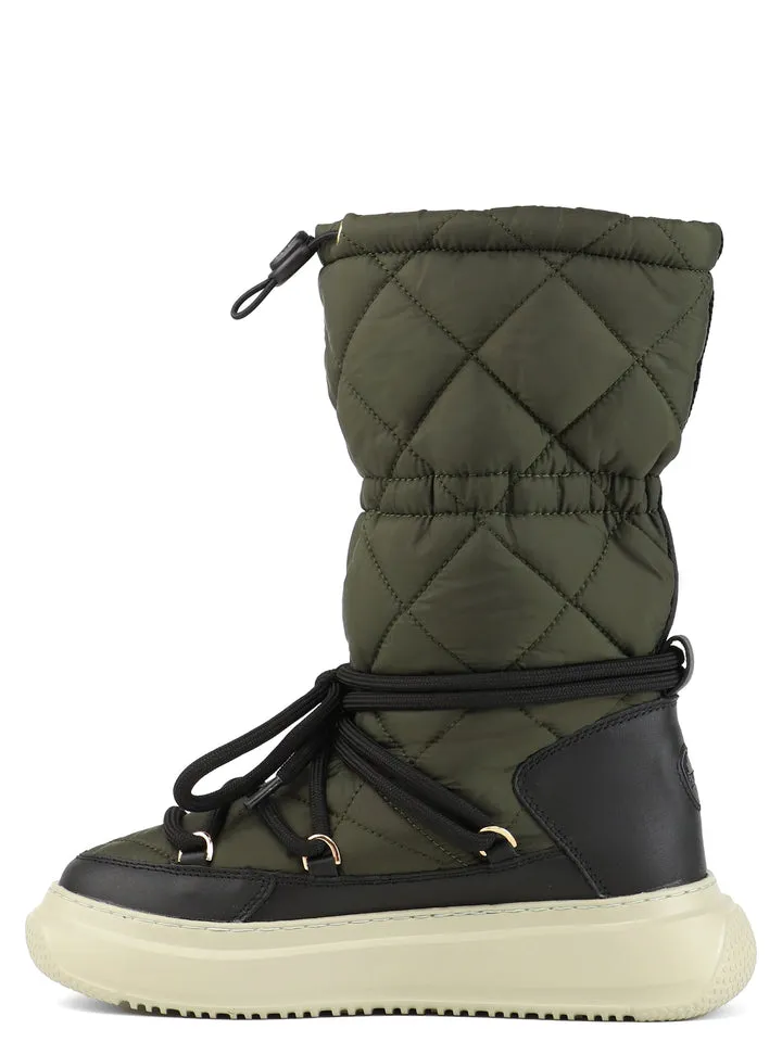 Women's Gravita Mid Boot - Black/Khaki